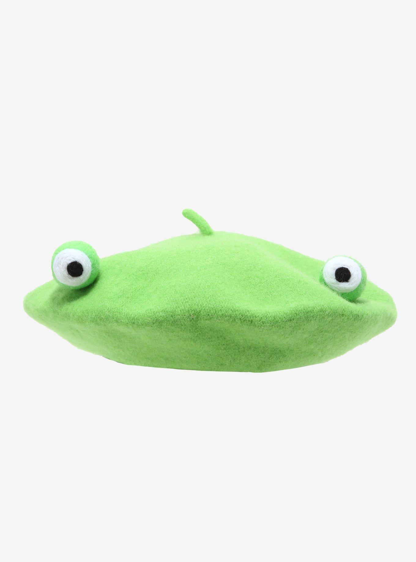 Green Frog 3D Beret, , hi-res