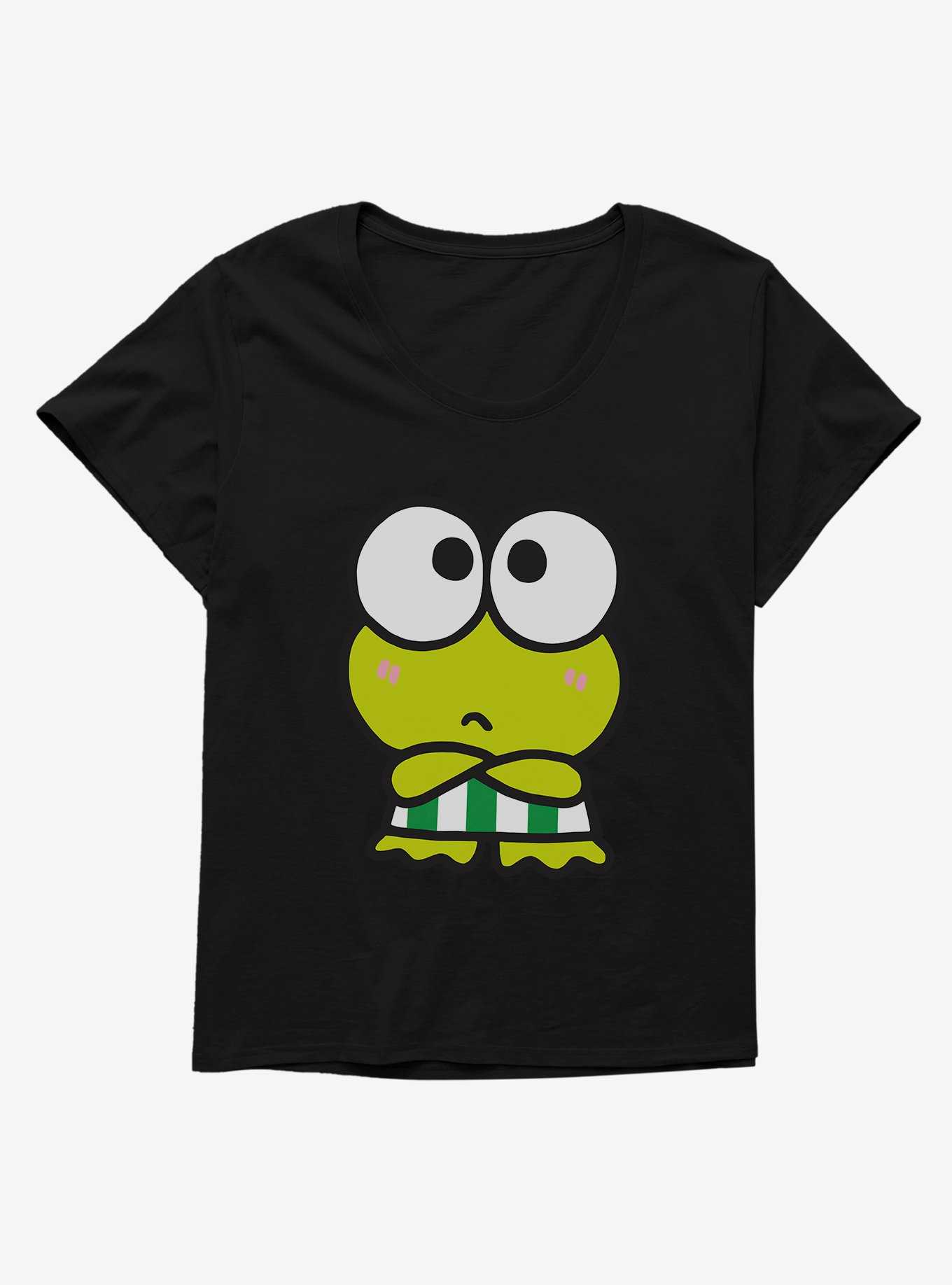 Keroppi Grumpy Womens T-Shirt Plus Size, , hi-res