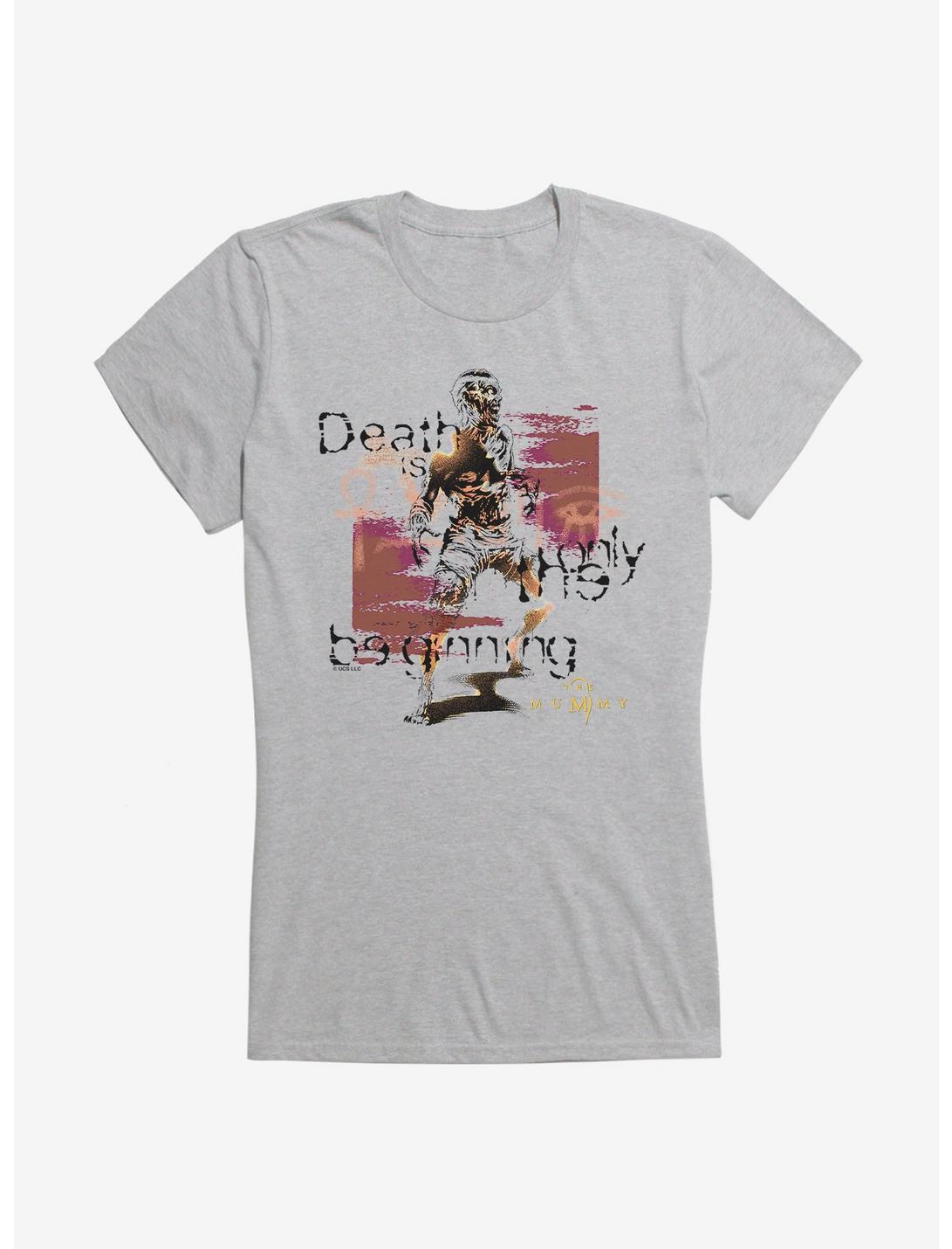 The Mummy Death Is Only The Beginning Girls T-Shirt, HEATHER, hi-res