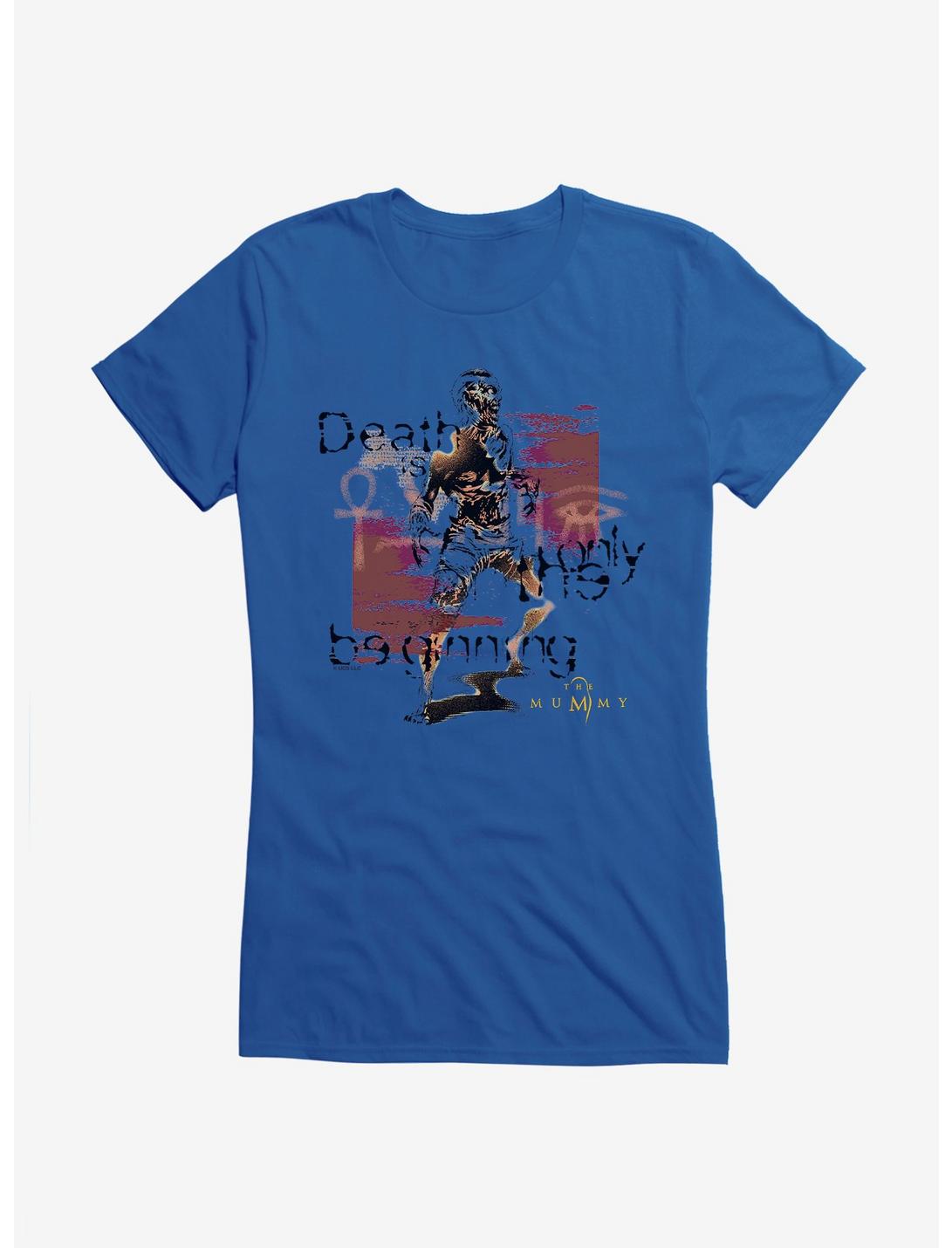 The Mummy Death Is Only The Beginning Girls T-Shirt, ROYAL, hi-res