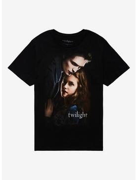 Twilight Edward & Bella Poster Boyfriend Fit Girls T-Shirt Plus Size, , hi-res