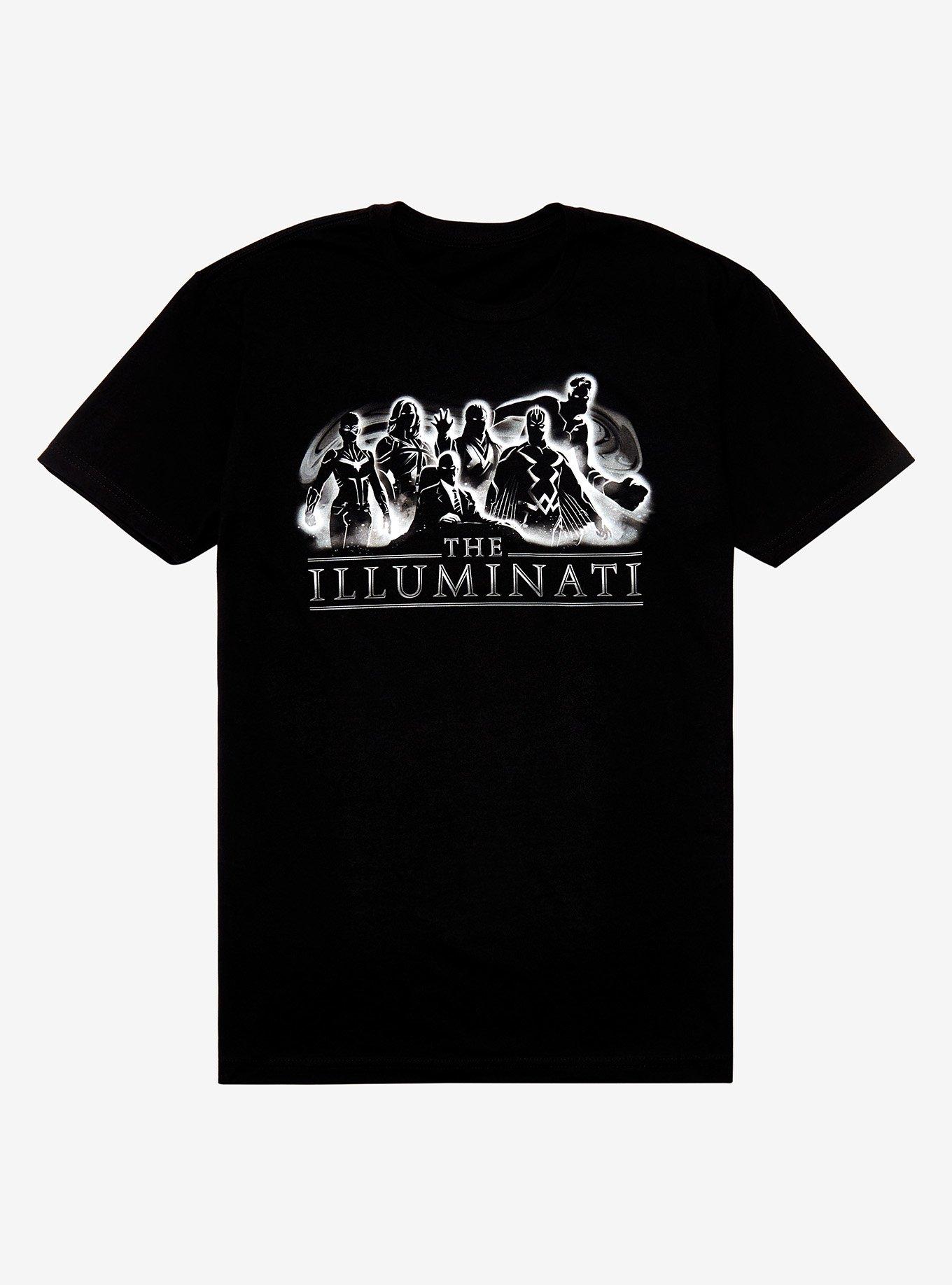 Marvel Doctor Strange In The Multiverse Of Madness Illuminati T-Shirt, BLACK, hi-res