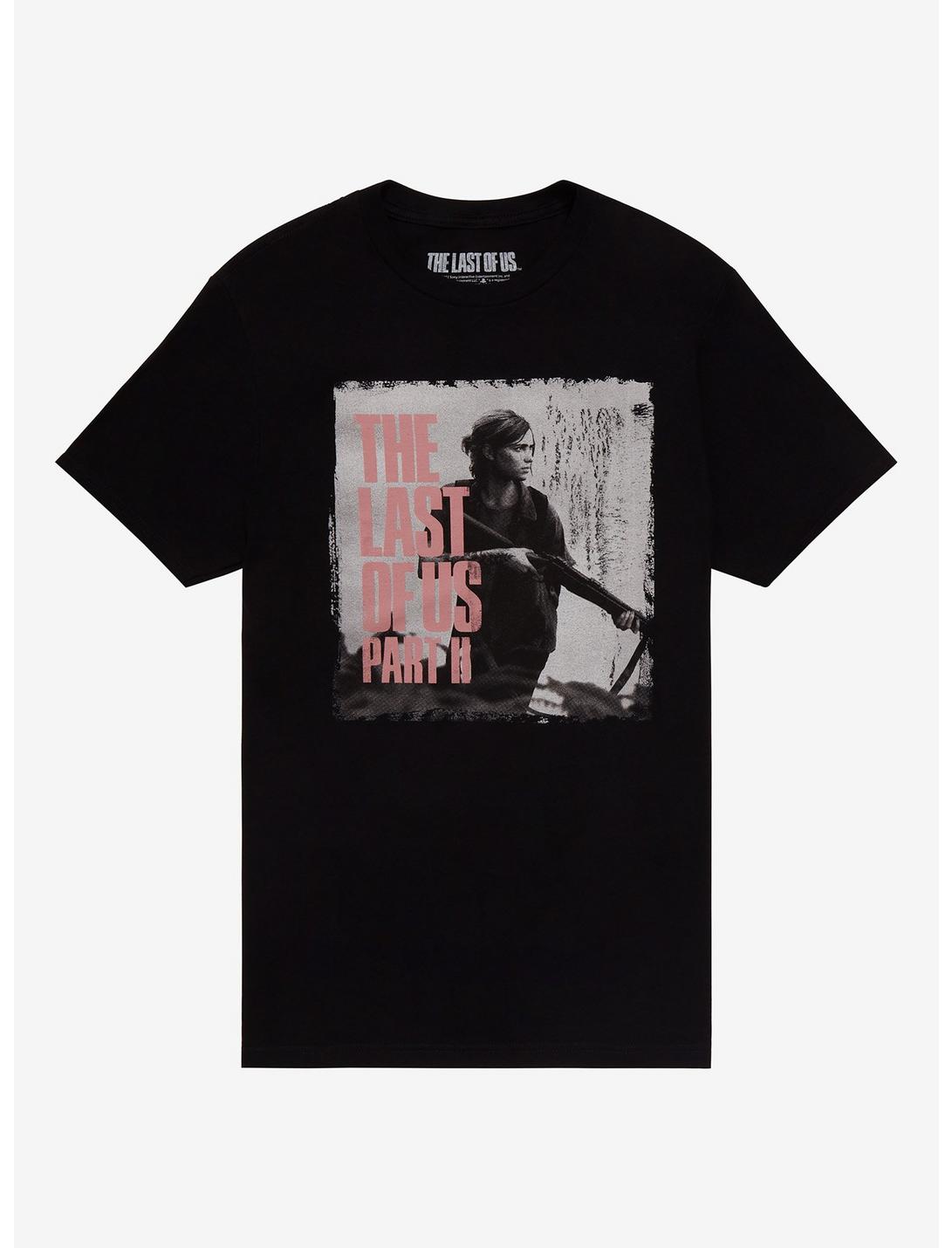 The Last Of Us Part II Ellie Poster T-Shirt, BLACK, hi-res