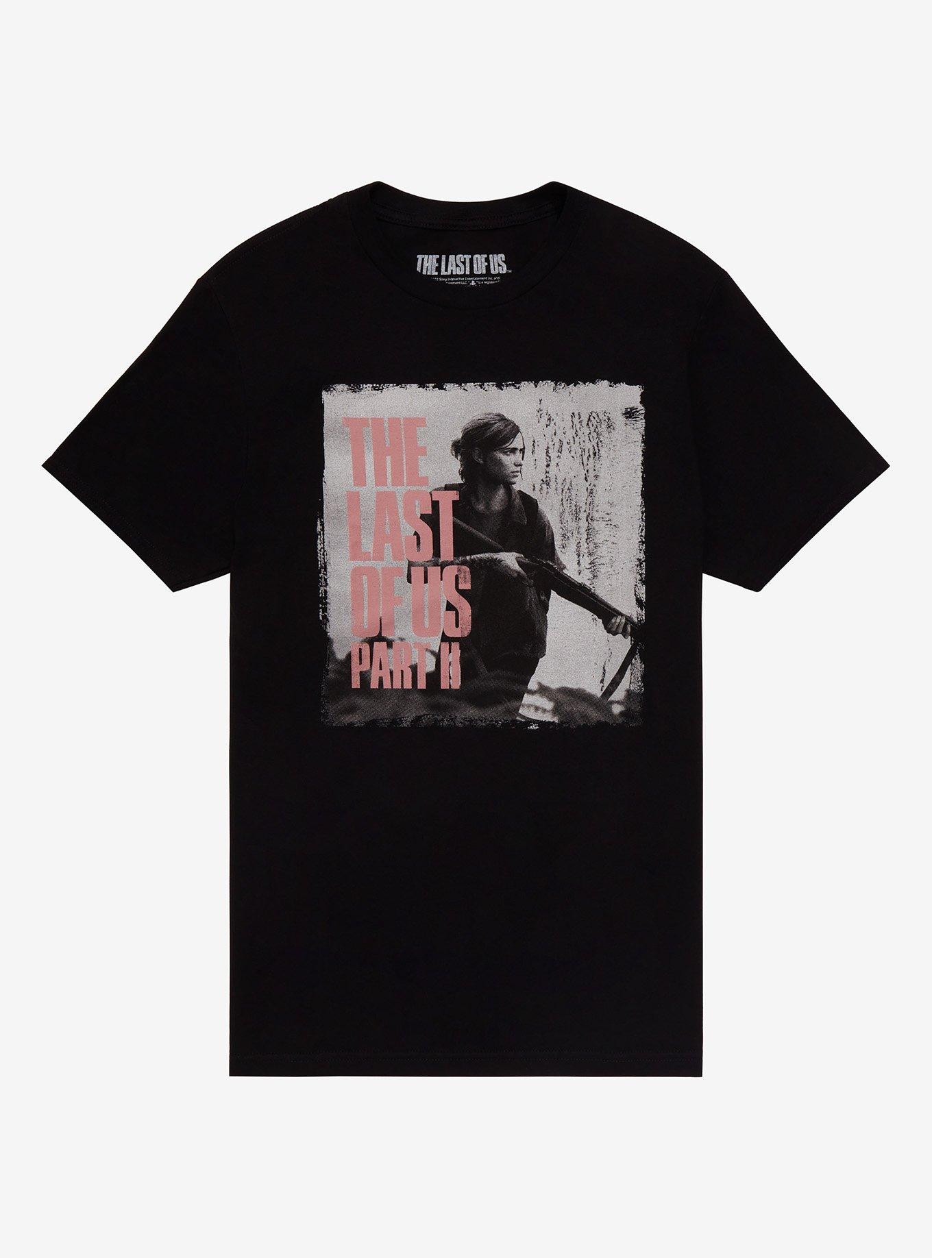 The Last Of Us Part II Ellie Poster T-Shirt, BLACK, hi-res