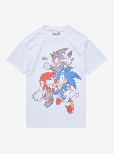 Sonic The Hedgehog Trio T-Shirt Hot Topic