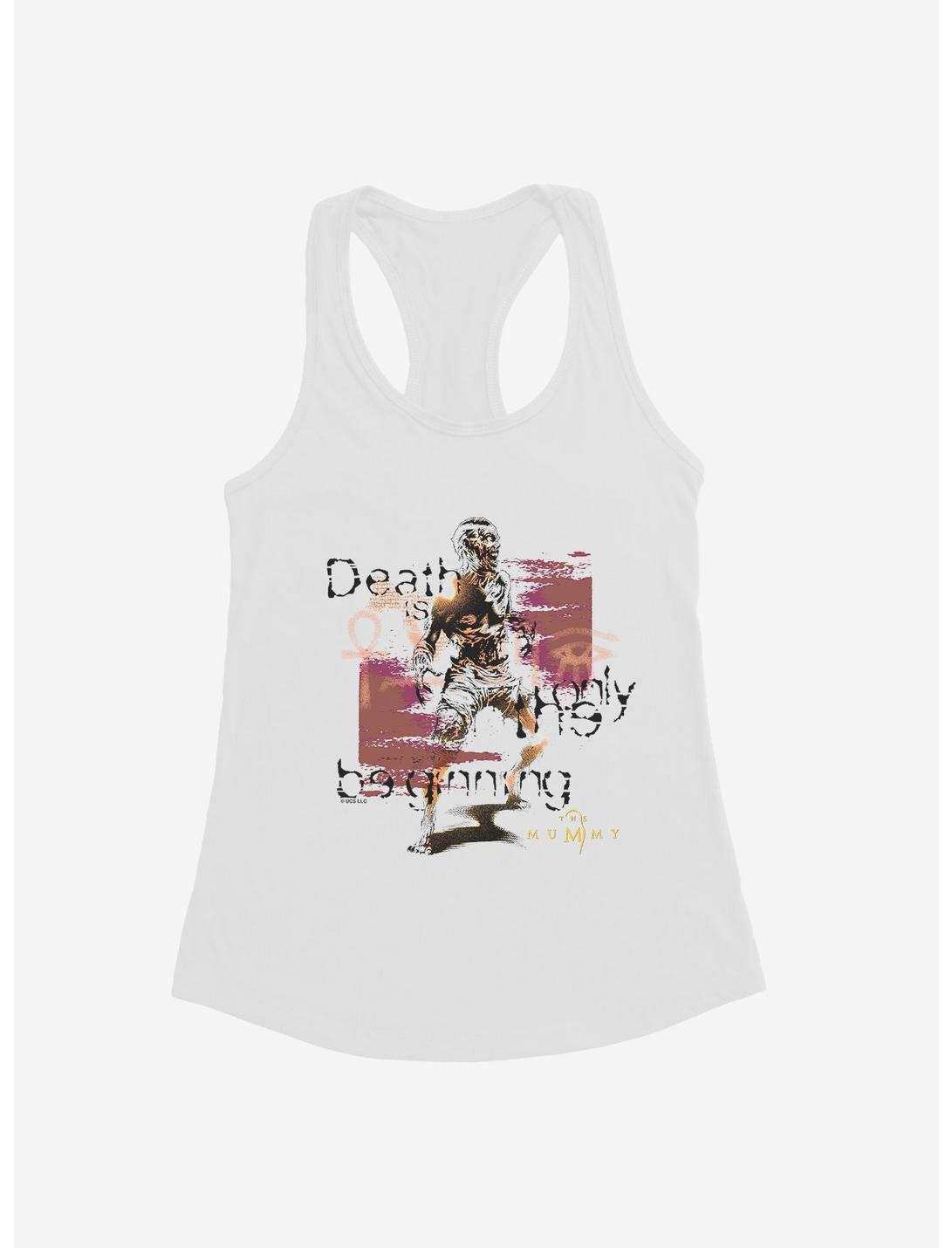 The Mummy Death Is Only The Beginning Girls Tank, WHITE, hi-res