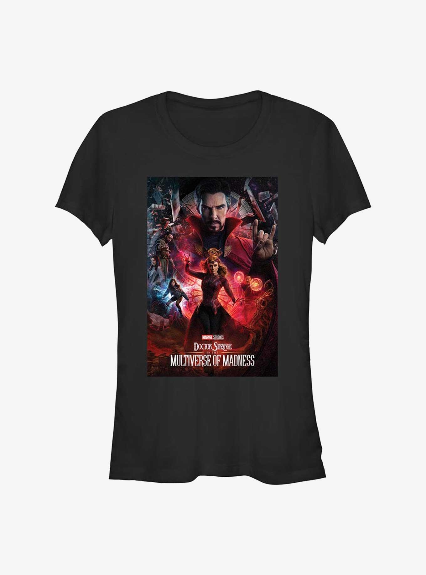 Marvel Dr Strange Multiverse Of Madness Poster Girls T-Shirt, , hi-res