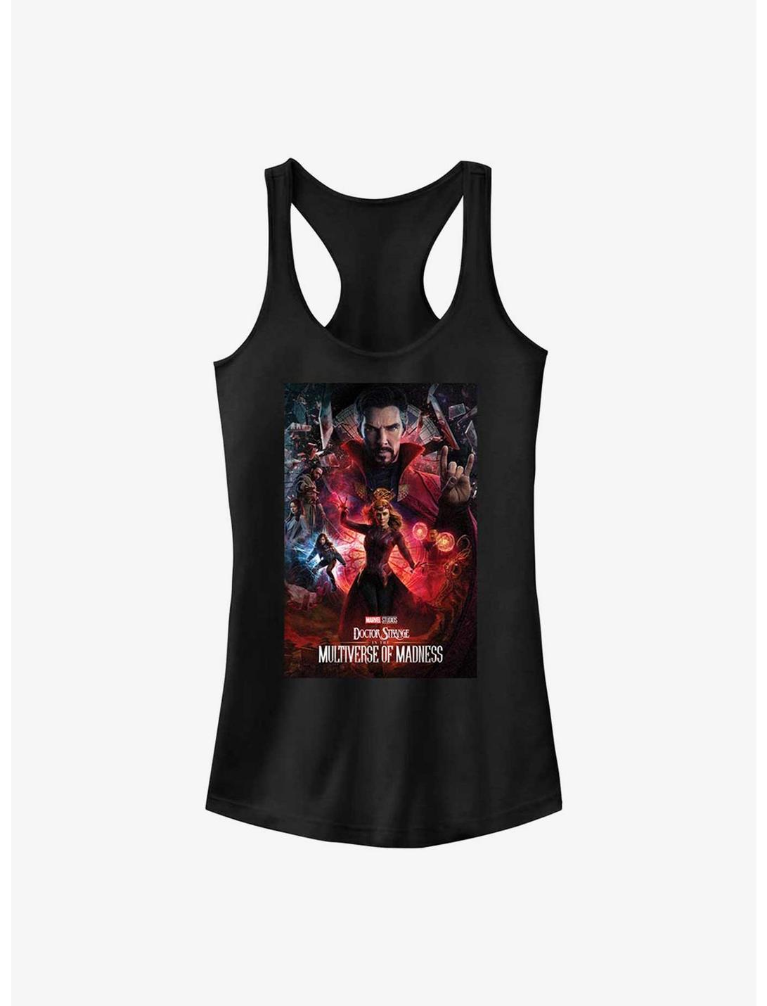Marvel Dr Strange Multiverse Of Madness Poster Girls Tank, BLACK, hi-res