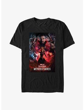 Marvel Dr Strange Multiverse Of Madness Poster T-Shirt, , hi-res