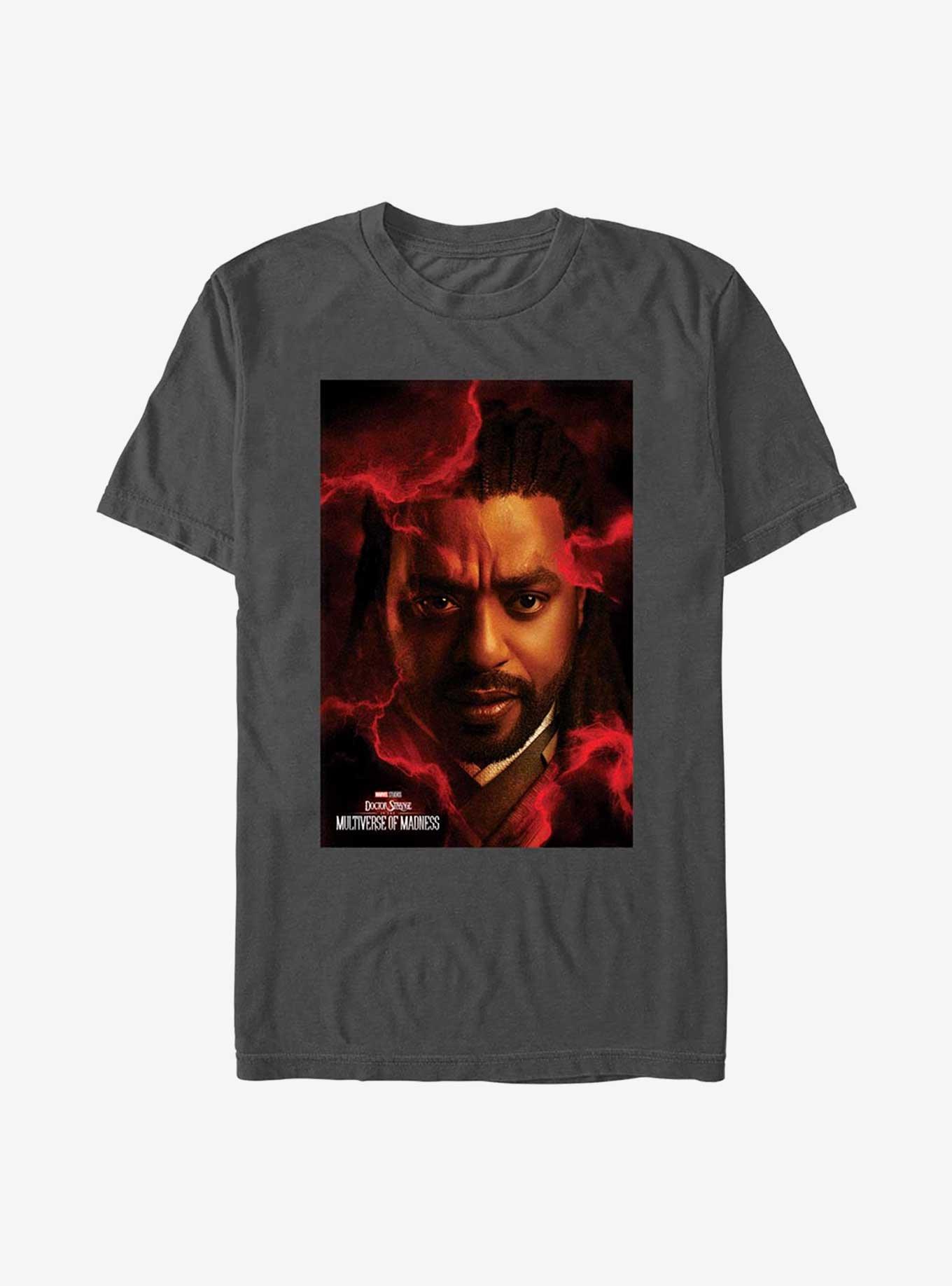 Marvel Dr Strange Mordo Poster T-Shirt, CHARCOAL, hi-res