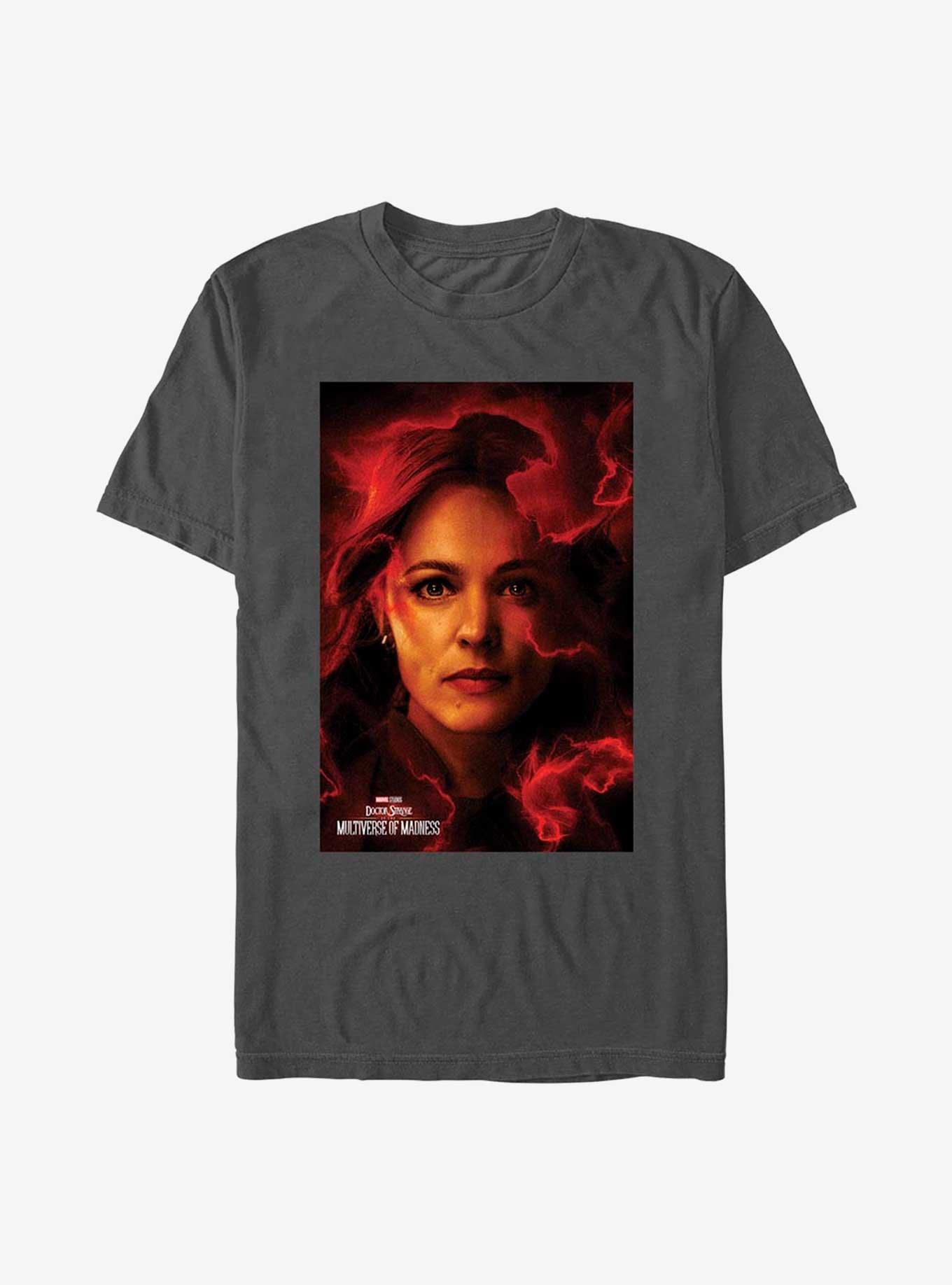 Marvel Dr Strange Palmer Poster T-Shirt, CHARCOAL, hi-res