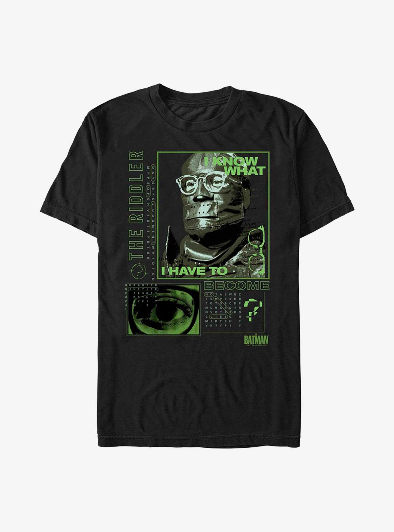 DC Comics The Batman Street Riddler T-Shirt, BLACK, hi-res