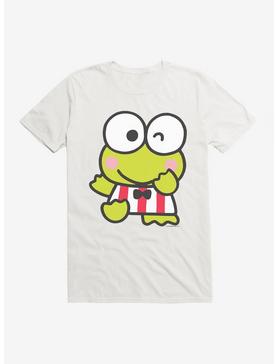Keroppi Winking T-Shirt, WHITE, hi-res