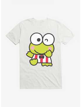 Keroppi Winking T-Shirt, WHITE, hi-res