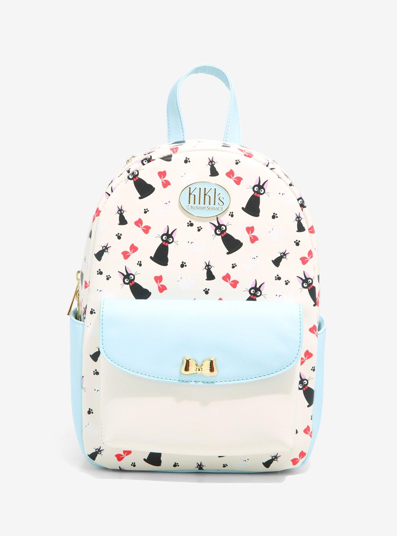 Studio Ghibli Kiki s Delivery Service Jiji Bow Mini Backpack Her Universe