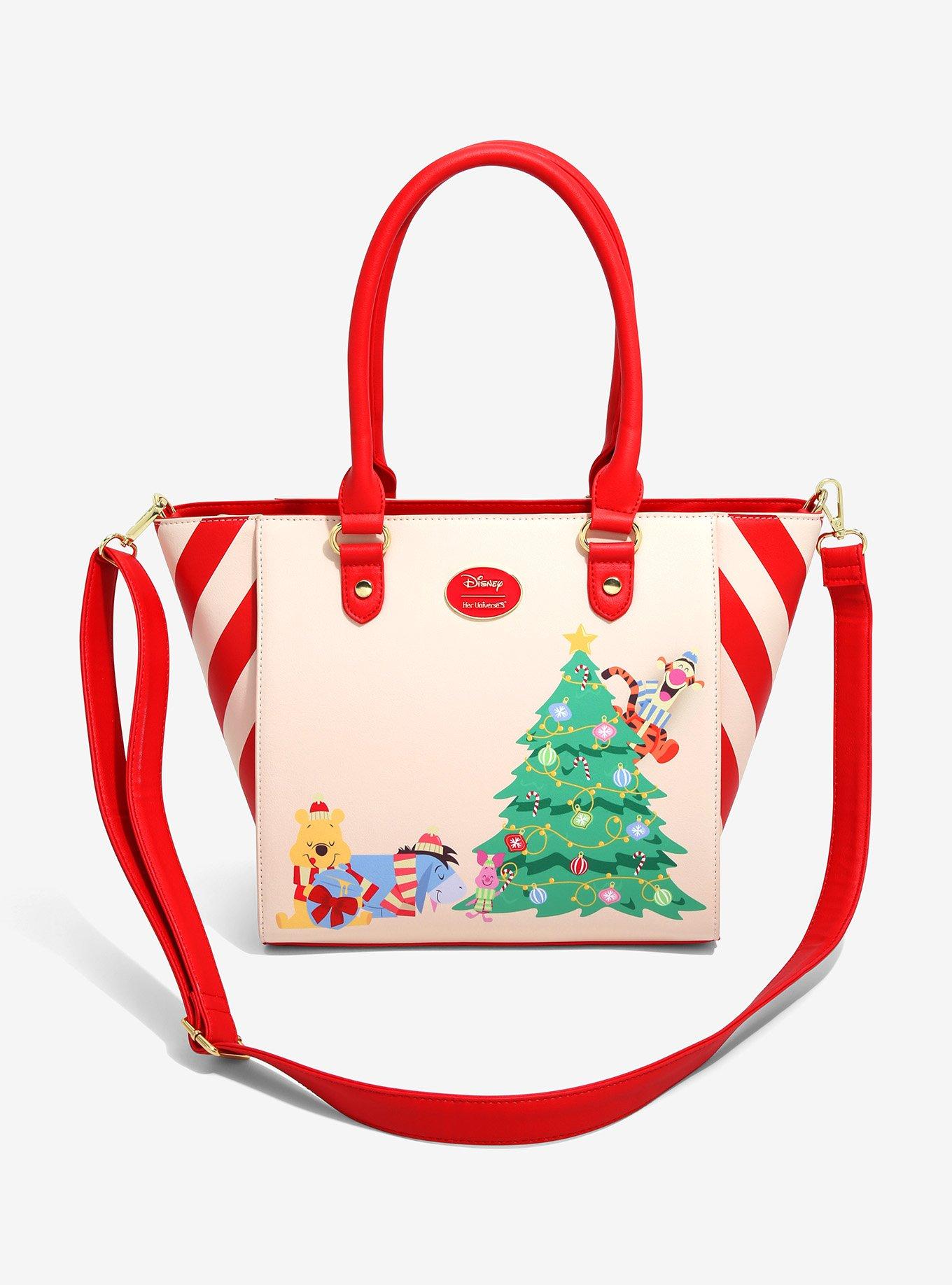 Her Universe Disney Winnie The Pooh Christmas Ornament Satchel Bag, , hi-res