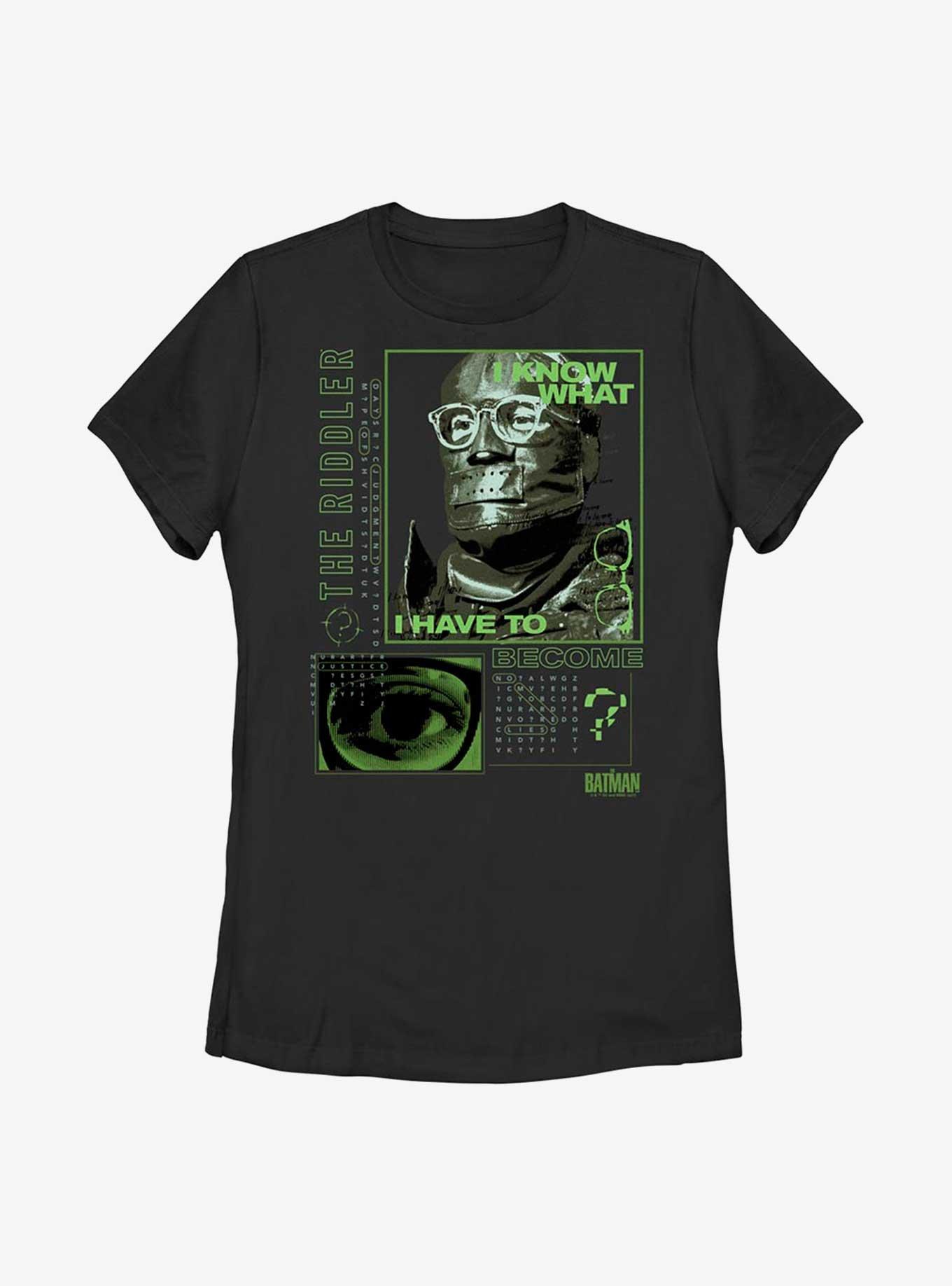 DC Comics The Batman The Riddler Womens T-Shirt, , hi-res