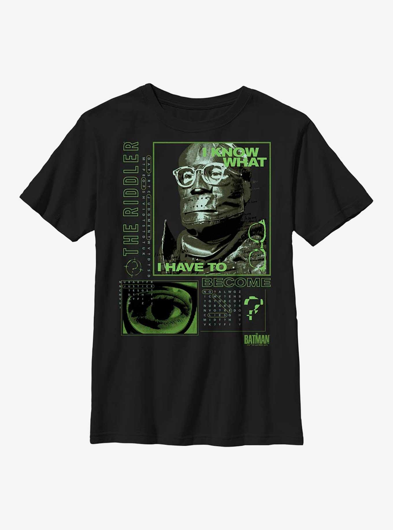 DC Comics The Batman The Riddler Youth T-Shirt