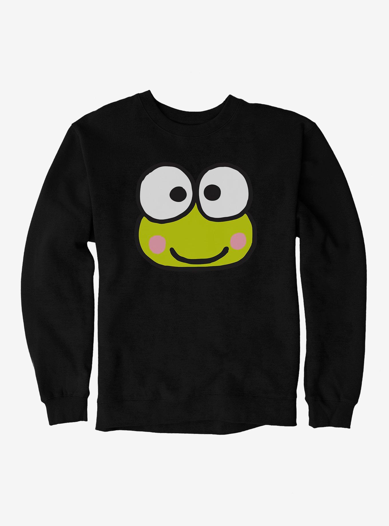 Keroppi Face Icon Sweatshirt, , hi-res