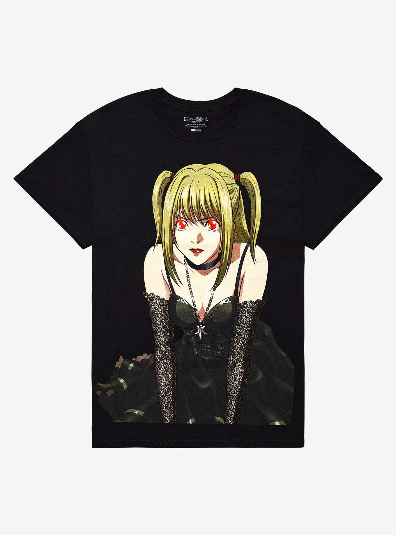 Death Note Misa Jumbo Print T-Shirt, BLACK, hi-res