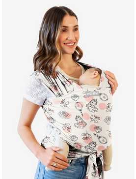 Disney Beauty and the Beast Belle Moby Wrap Baby Wrap Carrier in Blush, , hi-res