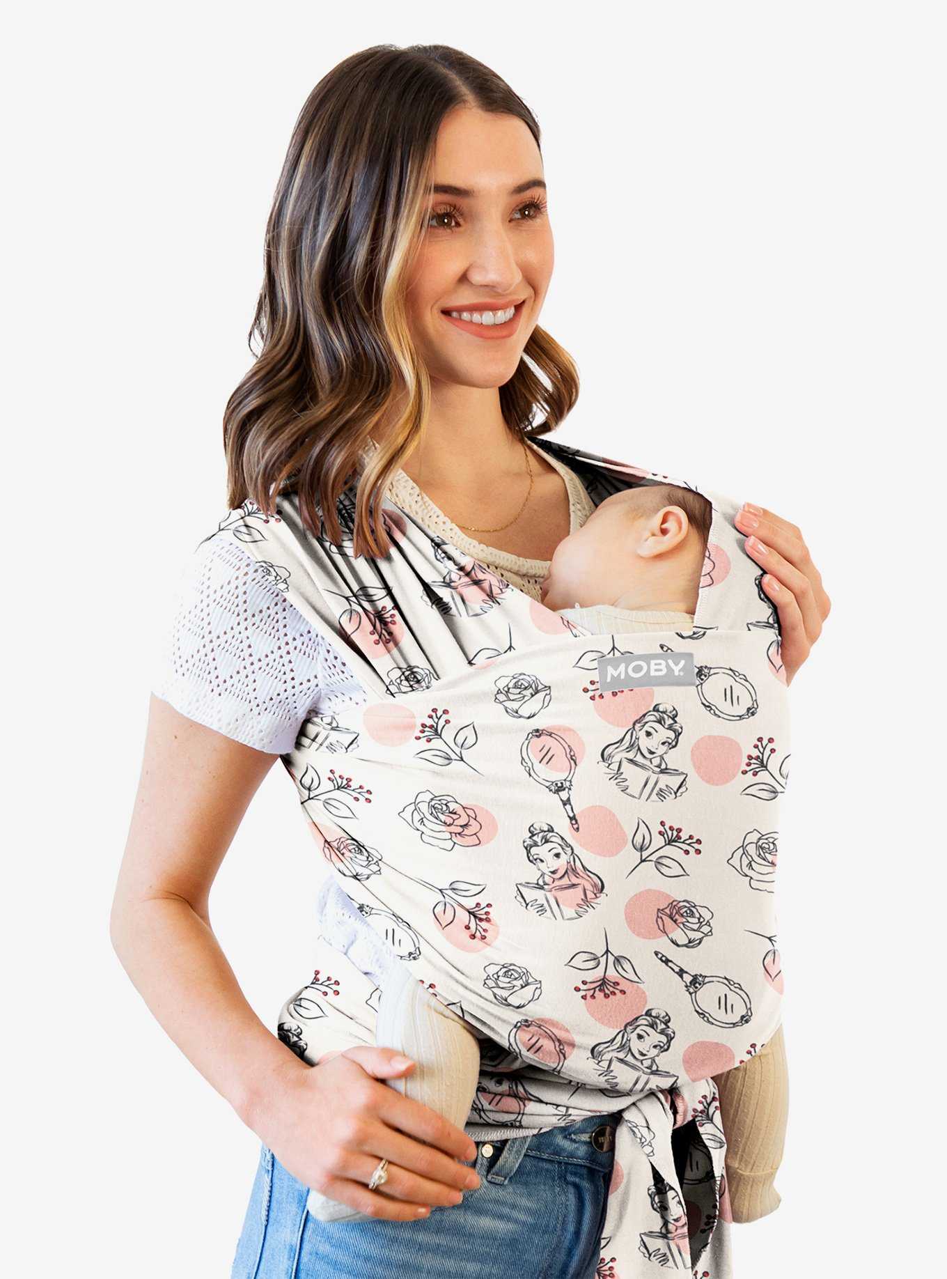 Disney Beauty and the Beast Belle Moby Wrap Baby Wrap Carrier in Blush, , hi-res
