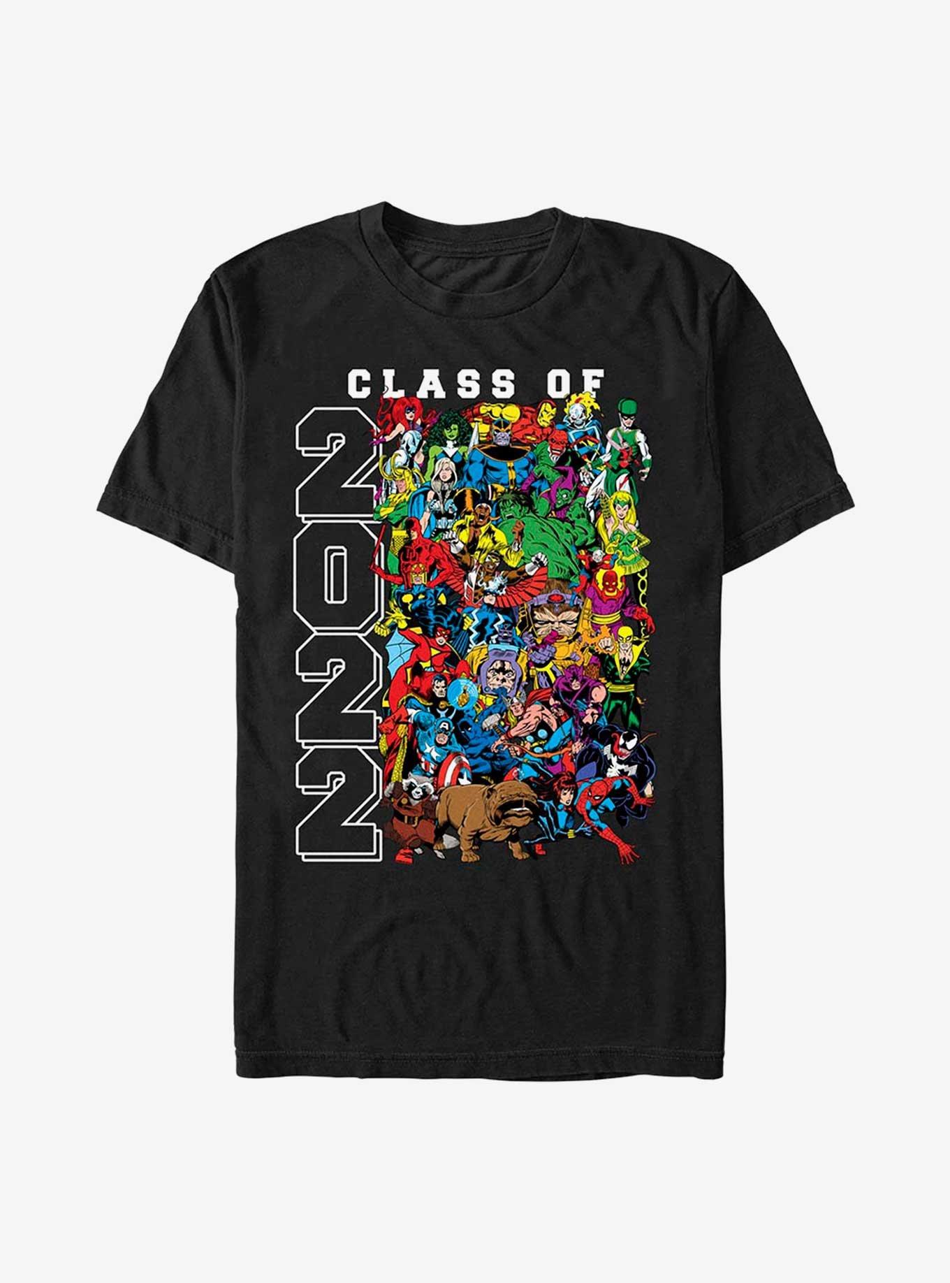 Marvel Group Class of 2022 T-Shirt, BLACK, hi-res