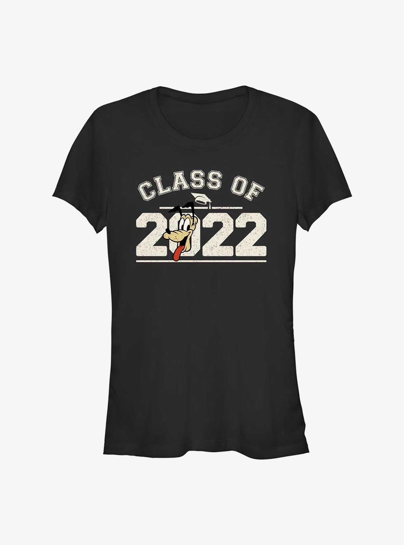 Disney Pluto Class of 2022 Girls T-Shirt, BLACK, hi-res