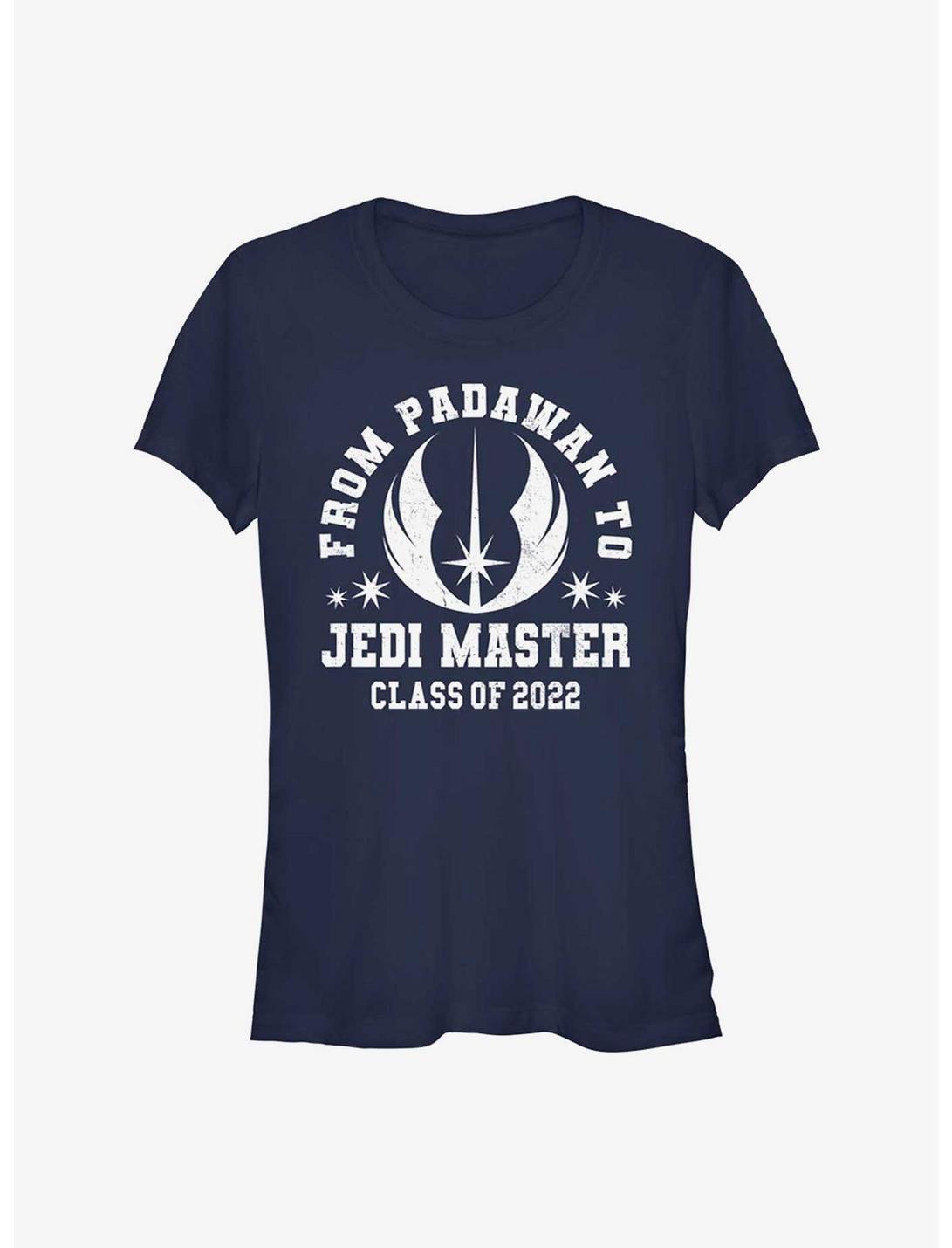 Star Wars Jedi Graduation Class of 22 Girls T-Shirt, NAVY, hi-res