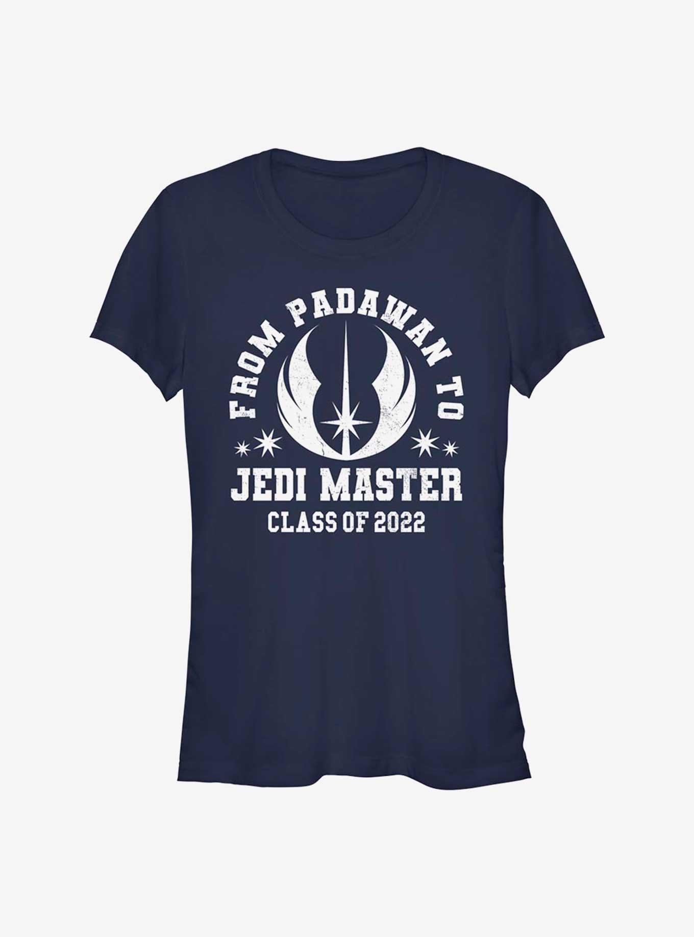 Star Wars Jedi Graduation Class of 22 Girls T-Shirt, NAVY, hi-res