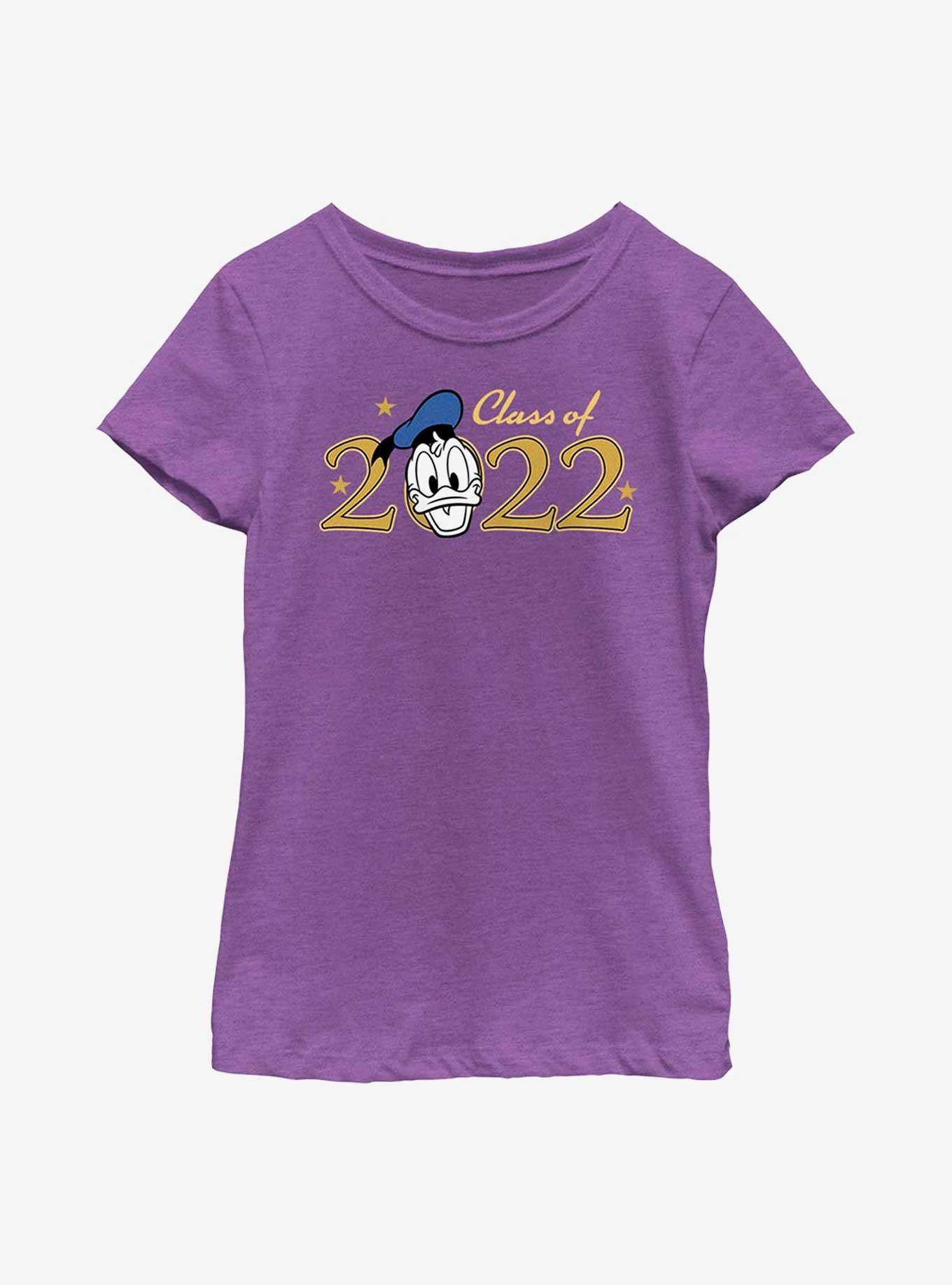 Disney Donald Duck Class Youth Girls T-Shirt, PURPLE BERRY, hi-res