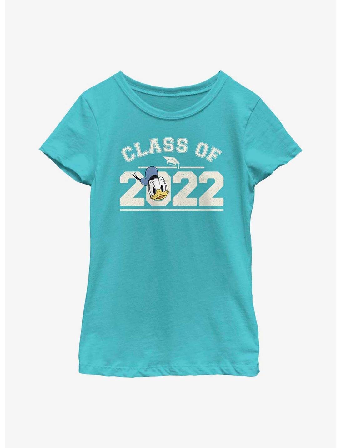 Disney Donald Duck Grad Youth Girls T-Shirt, TAHI BLUE, hi-res
