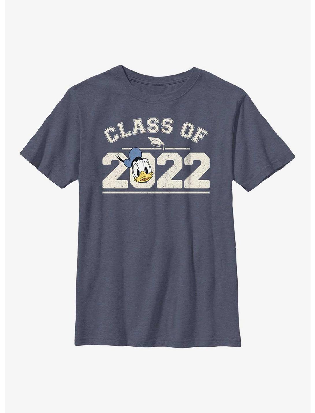 Disney Donald Duck Grad Youth T-Shirt, NAVY HTR, hi-res