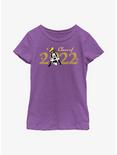 Disney Goofy Class Youth Girls T-Shirt, PURPLE BERRY, hi-res