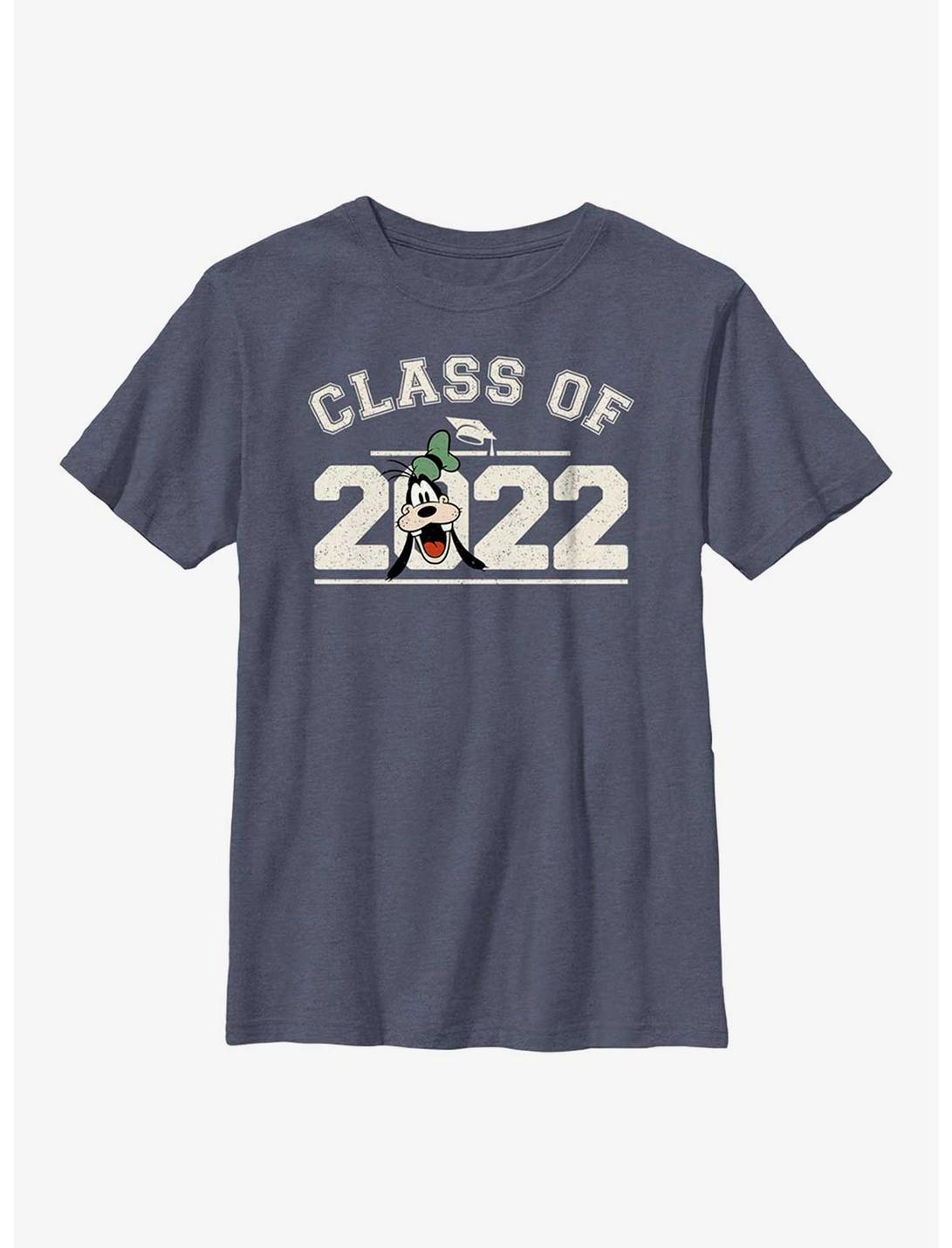 Disney Goofy Grad Youth T-Shirt, NAVY HTR, hi-res