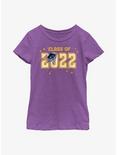 Disney Lilo & Stitch Grad 2022 Stitch Youth Girls T-Shirt, PURPLE BERRY, hi-res