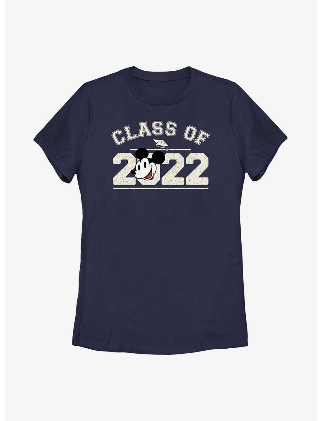 Disney Mickey Mouse Grad Womens T-Shirt, NAVY, hi-res