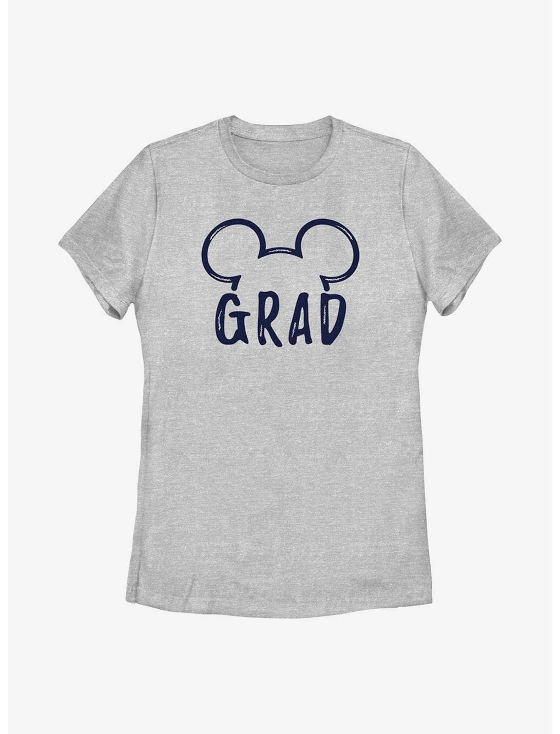 Disney Mickey Mouse Grad Ears Womens T-Shirt, ATH HTR, hi-res
