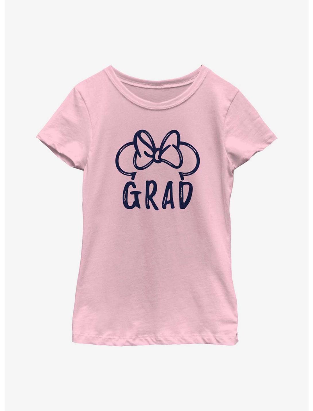 Disney Minnie Mouse Grad Ears Youth Girls T-Shirt, PINK, hi-res