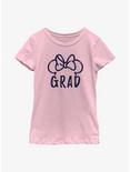 Disney Minnie Mouse Grad Ears Youth Girls T-Shirt, PINK, hi-res