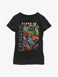 Marvel All Class Of 2022 Youth Girls T-Shirt, BLACK, hi-res