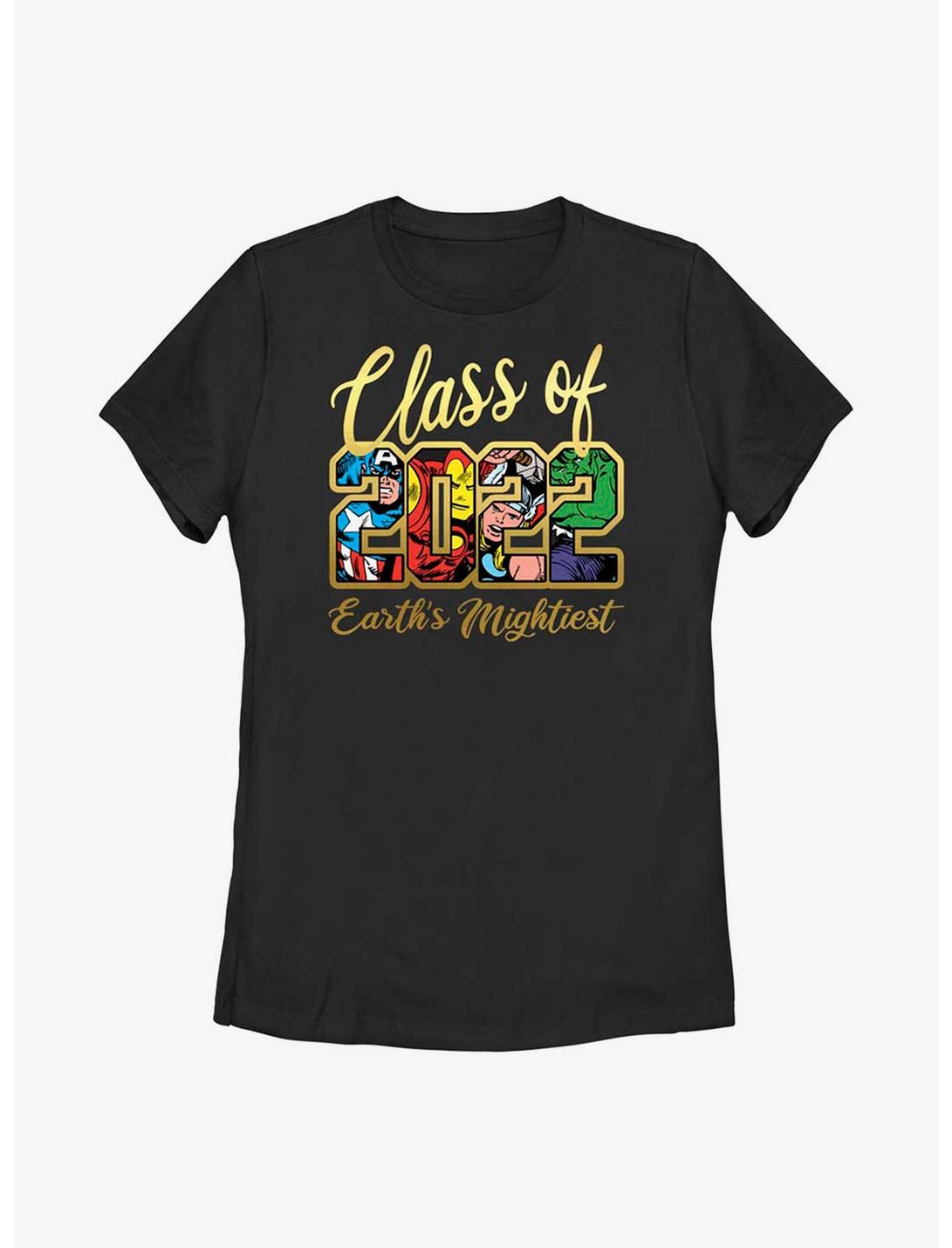 Marvel Mightiest Students Womens T-Shirt, BLACK, hi-res