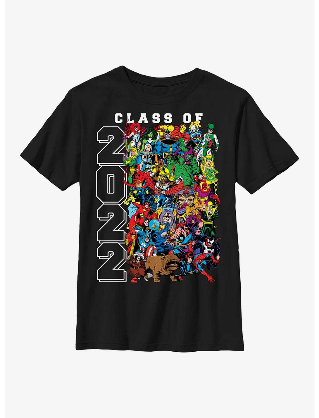 Marvel All Class Of 2022 Youth T-Shirt, BLACK, hi-res