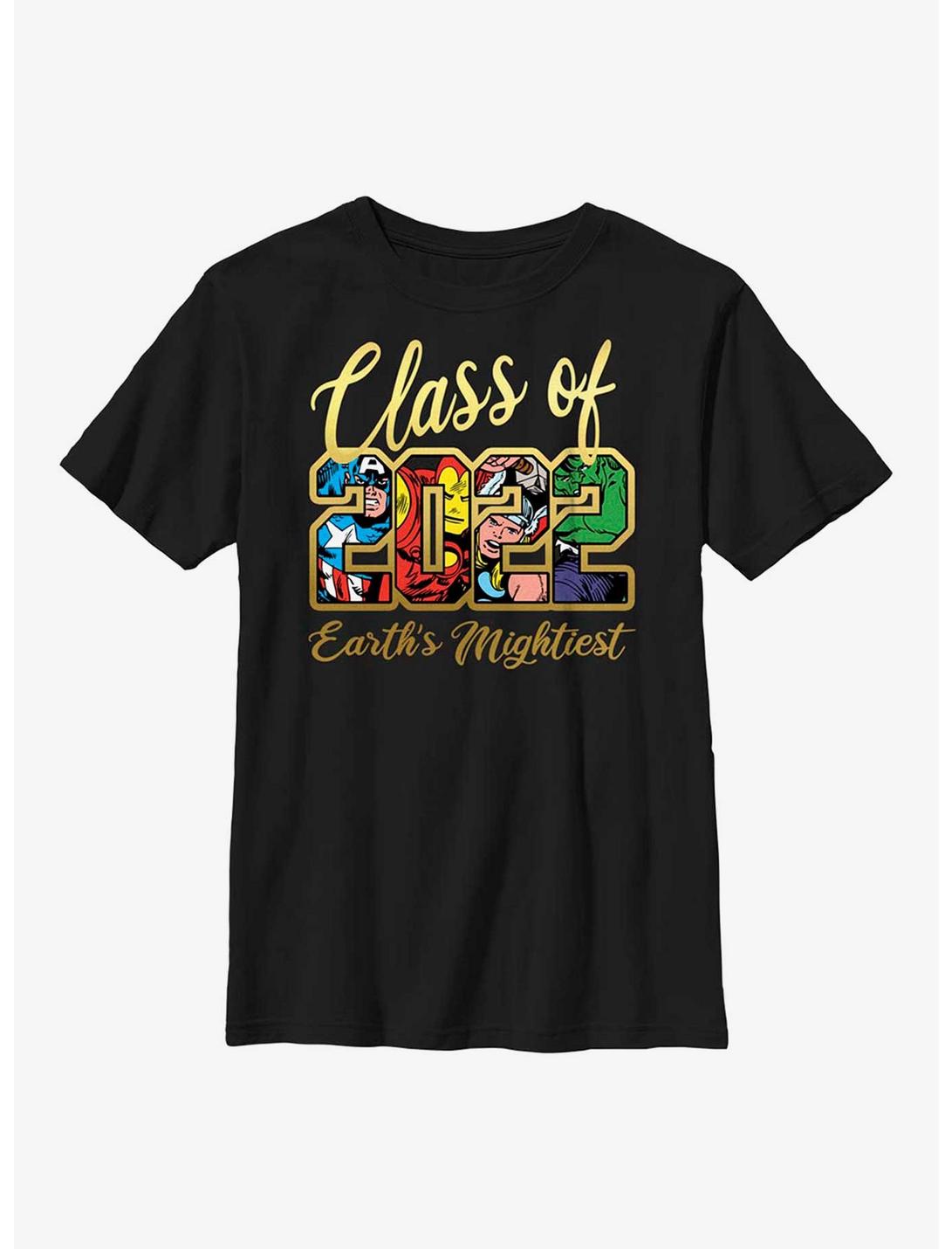 Marvel Mightiest Students Youth T-Shirt, BLACK, hi-res
