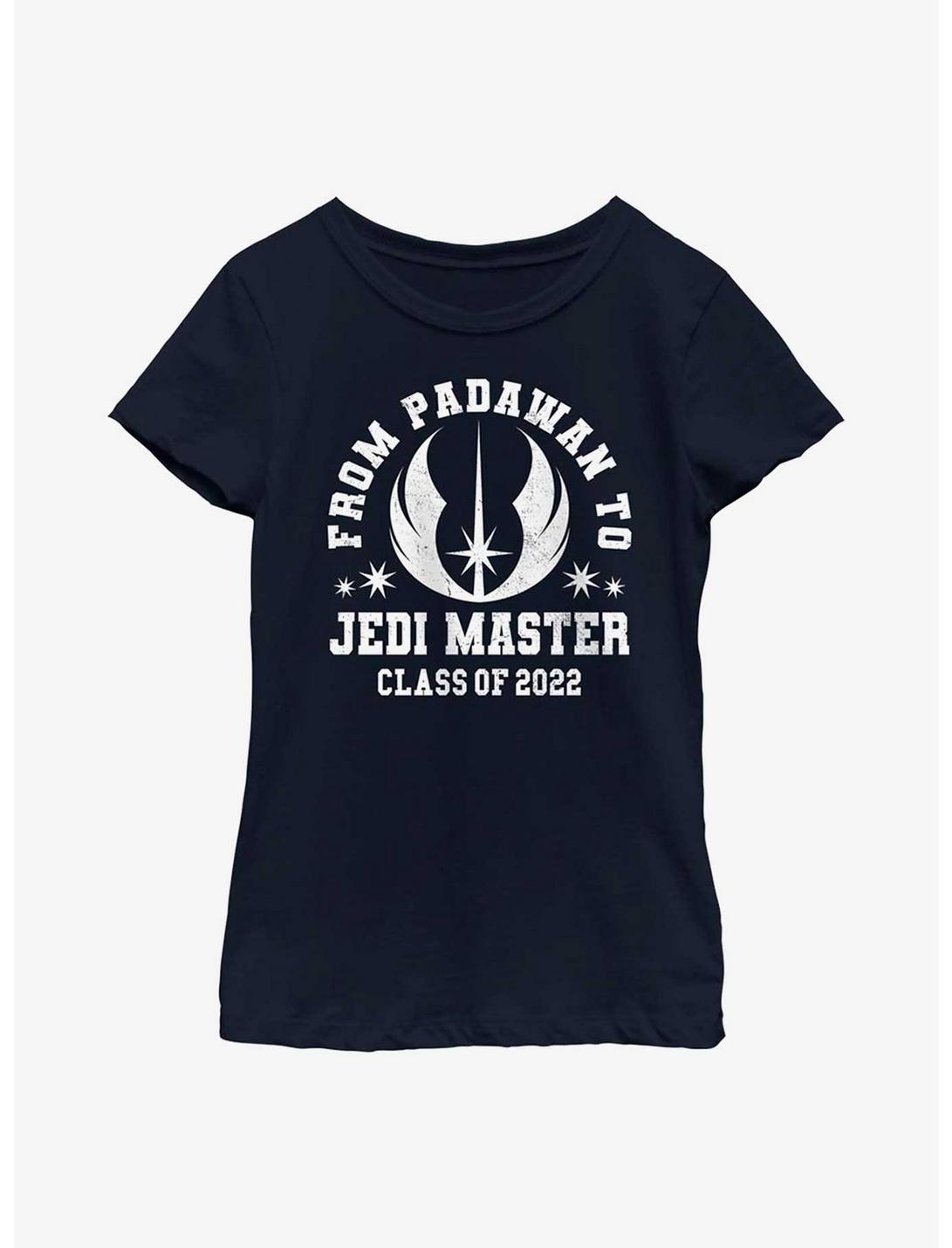 Star Wars Jedi Class 2022 Youth Girls T-Shirt, NAVY, hi-res