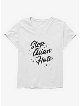 Airbrush Stop Asian Hate Girls T-Shirt Plus Size, , hi-res