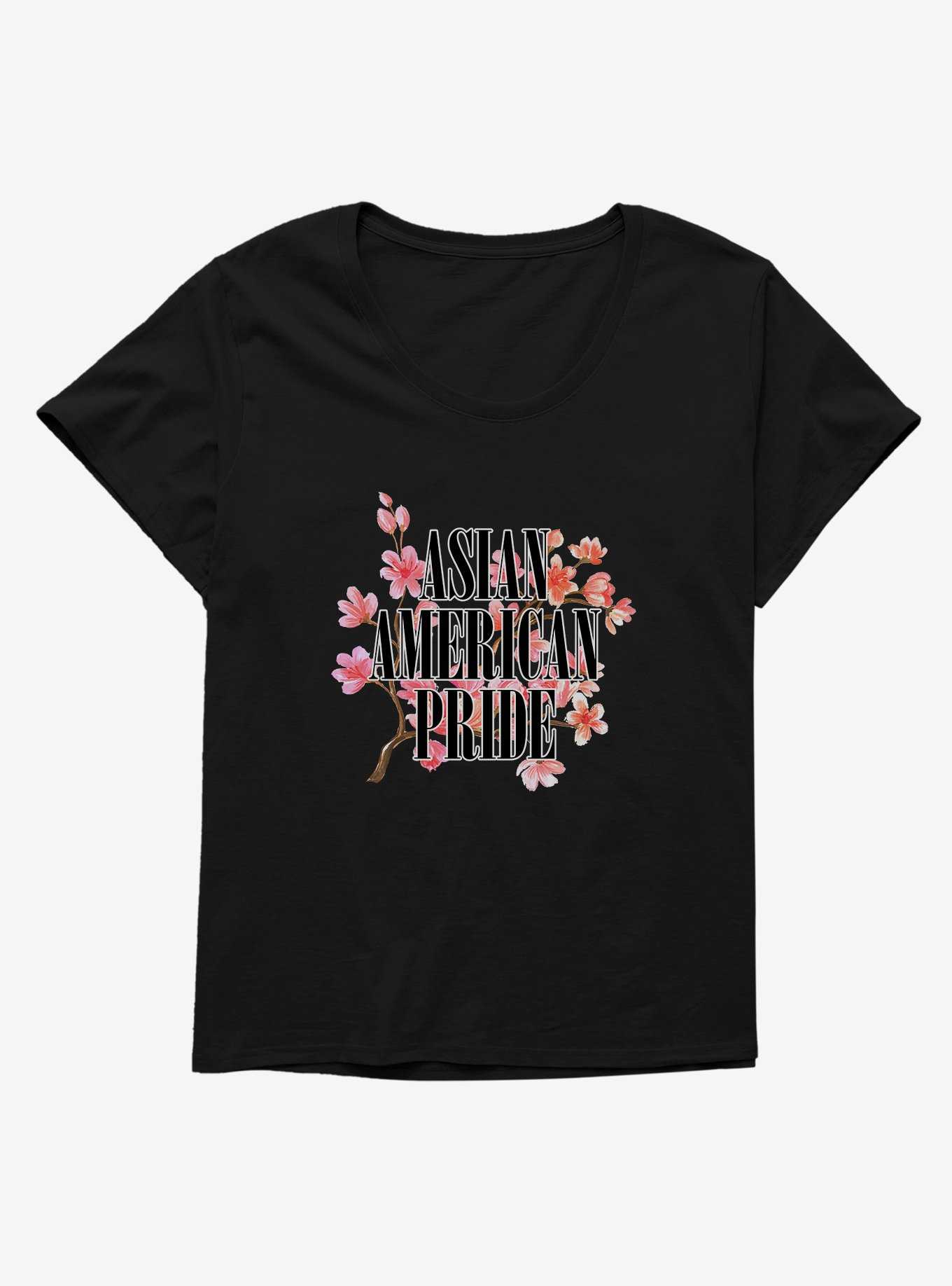 Asian American Pride Girls T-Shirt Plus Size, , hi-res
