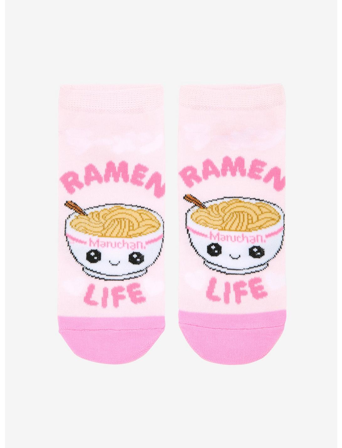 Maruchan Ramen Life Kawaii No-Show Socks, , hi-res