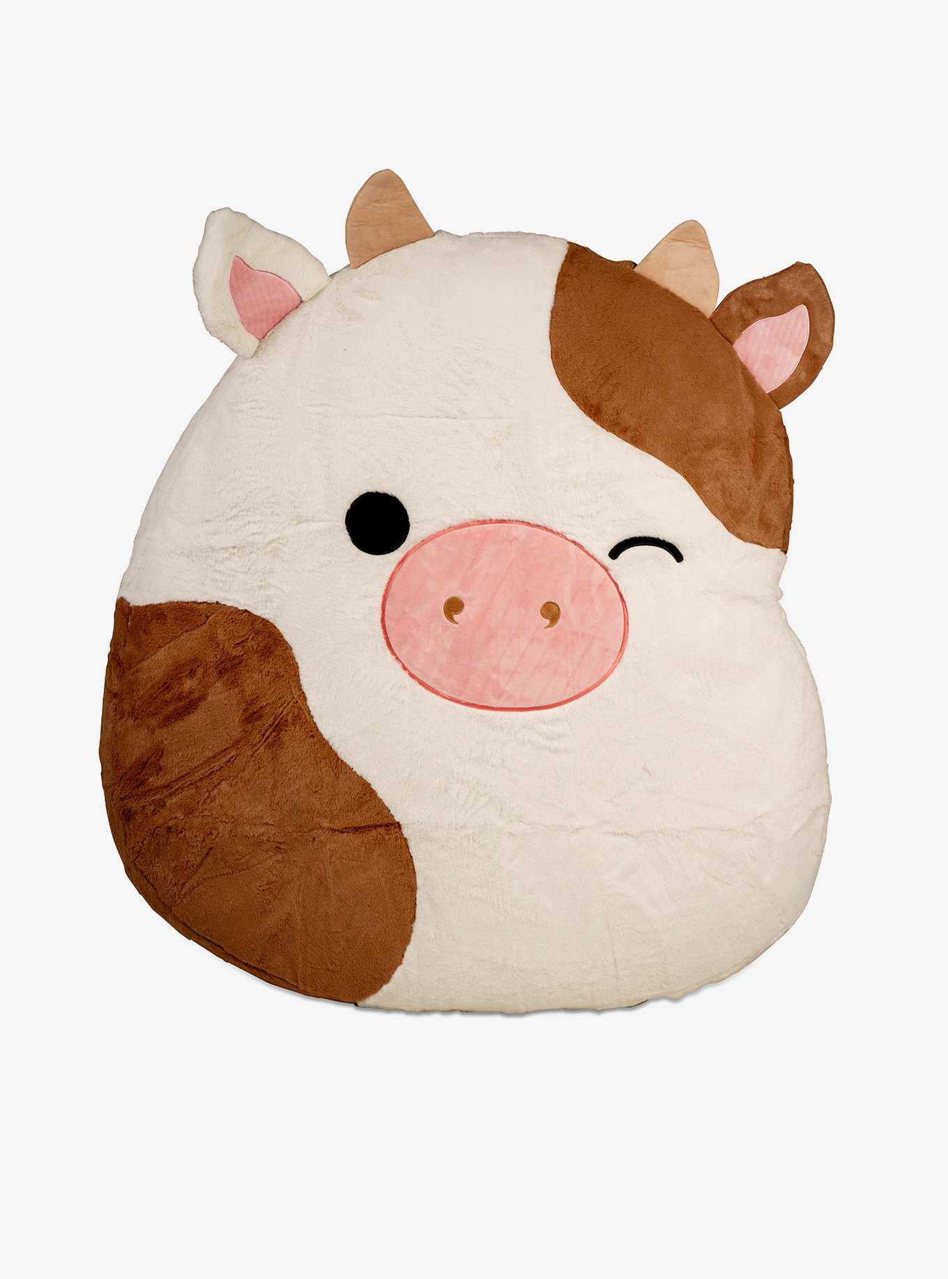 Squishmallows Ronnie The Cow Inflat-A-Pal Pillow, , hi-res