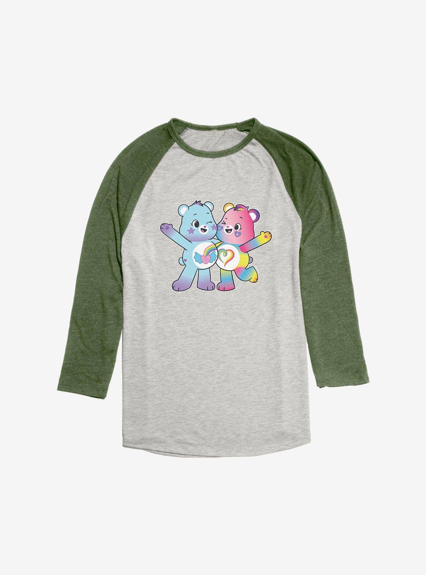 Care Bears Rainbow Heart and Dream Bright Bear Raglan, , hi-res